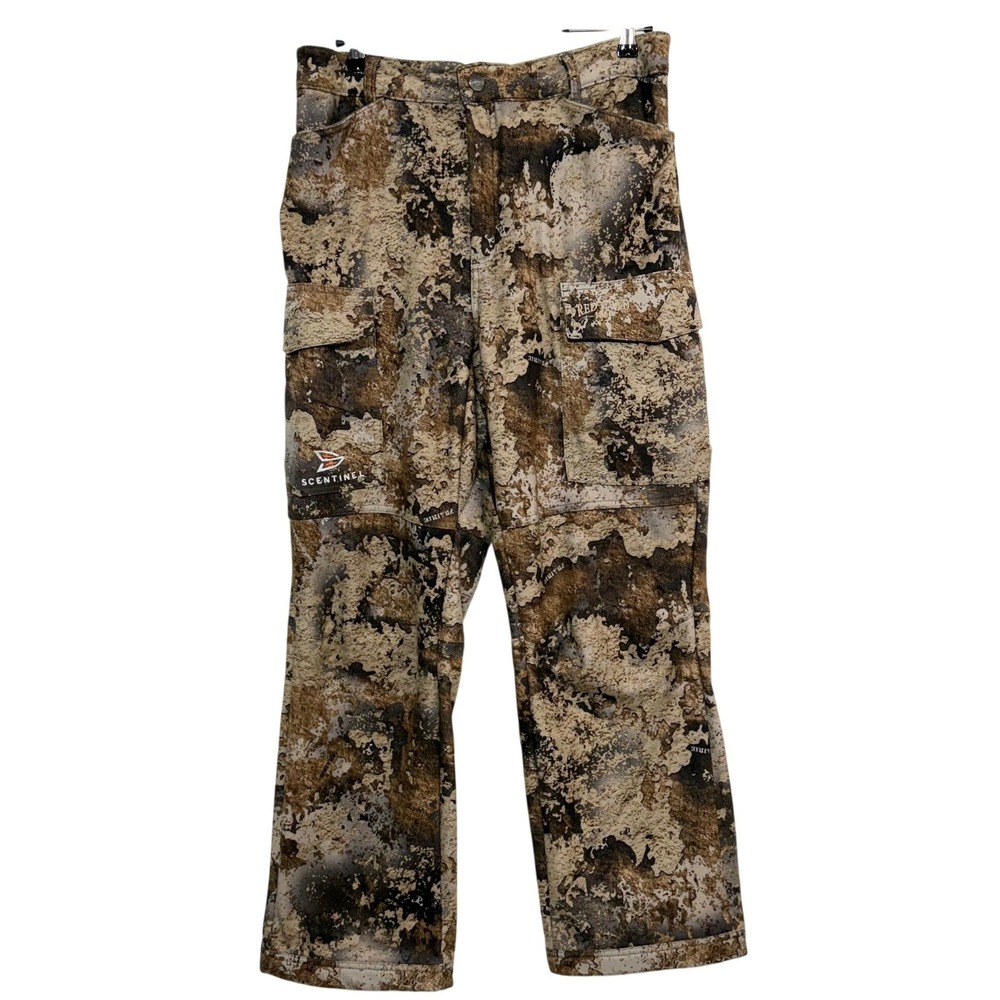 RedHead Pants Mens Large 34X31 Cargo Camo Scentinel Scent Control Fleece Lined